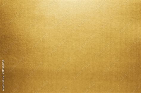 Gold Paper Texture Background Golden Metallic Blank Paper Sheet