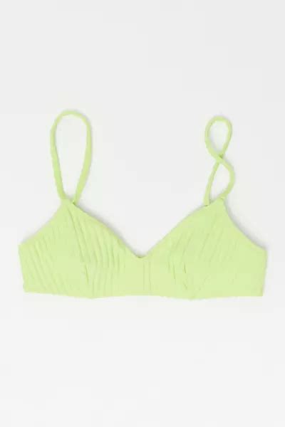 Solid And Striped The Rachel Bikini Top Urban Outfitters Canada