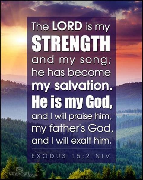 The Lord is My Strength and My Song