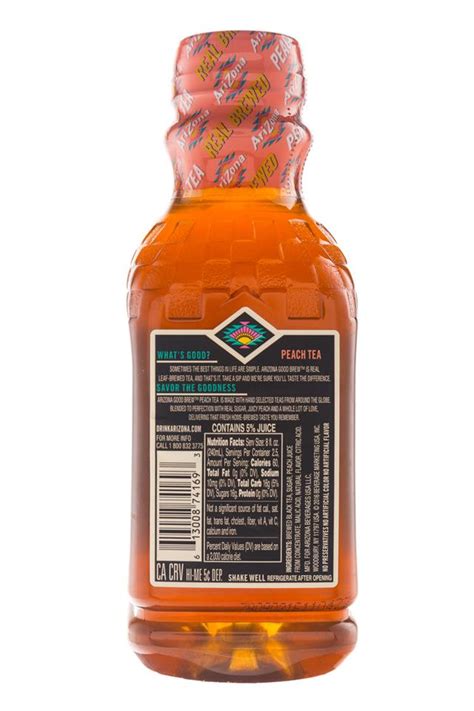 Peach Tea Arizona Good Brew Bevnet Product Review Ordering