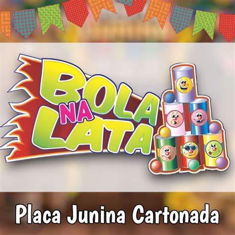 Painel Bola Na Lata Festa Junina 1 Unidade