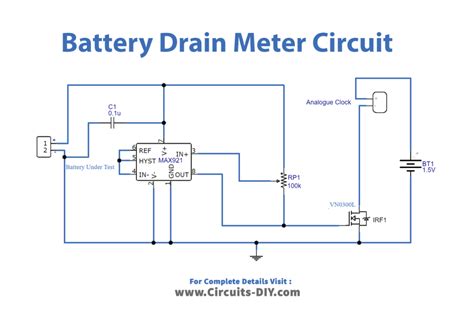 Battery Drain Meter Circuit