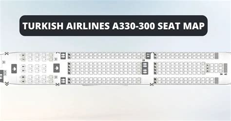 Turkish Airlines A330 300 Seat Map