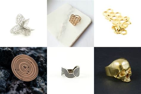 Top Four 3D Printing Materials for Jewelry Designers: Gold, Silver ...