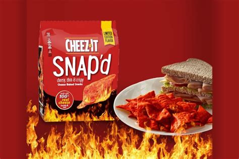 Cheez-It introduces new spicy Snap'd flavor | Dairy Processing