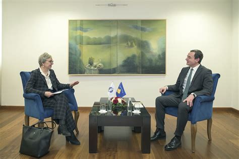 Prime Minister Kurti Hosted The General Director Of The Ebrd For