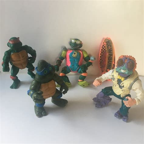 Vintage Ninja Turtle Figures - Etsy