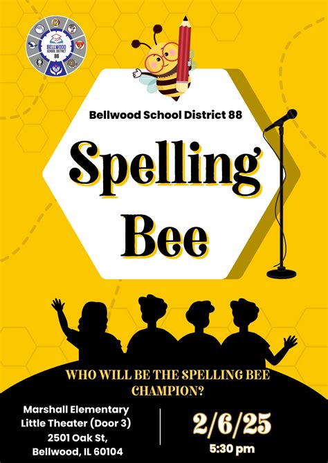 🎉 Bellwood School District 88 Spelling Bee 🐝 | Roosevelt Middle