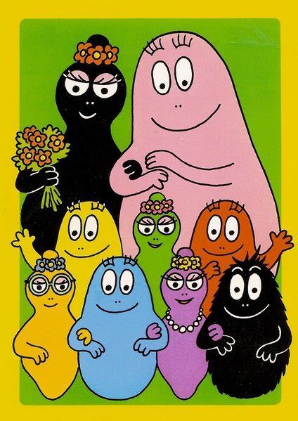 Postcard - Barbapapa family | kinderpostershop.de