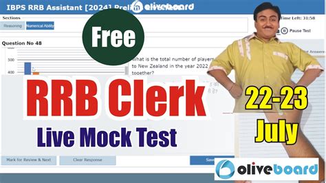 Oliveboard Rrb Clerk Live Mock Test July How To Attempt Mock