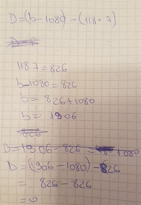 Din Diferenta Numerelor B Si 1080 Scade Produsul Numerelor 118 Si 7