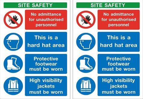 Zen Graphics Site Safety Decals Stickers