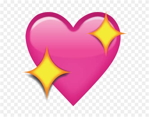 Image About Pink In Png - Pink Heart Emoji PNG - FlyClipart