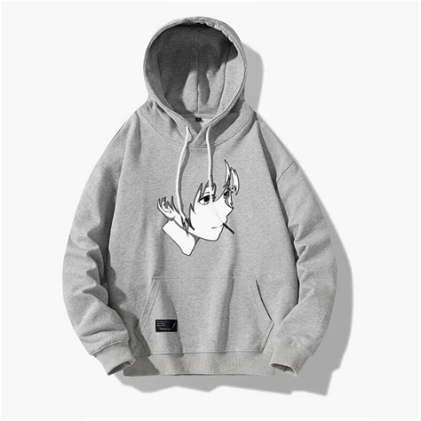 Doomer Anime Aesthetic Hoodie - Aesthetic Clothes Shop