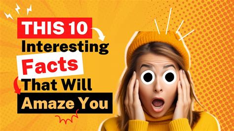 10 Amazing Fun Facts You Probably Didn T Know Funfacts Ytviralvideo Youtube