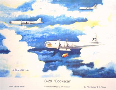 B-29 Bockscar Painting by Dennis D Vebert | Fine Art America