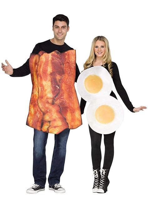 Bacon And Eggs Costume Couples Party On