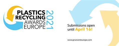 Plastics Recycling Awards Europe Open For Entries