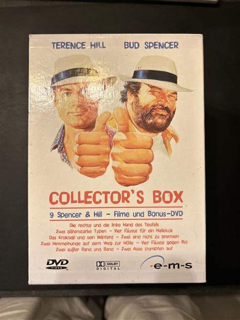 Terence Hill Bud Spencer Collector S Box 9 Filme Bonus DVD 10