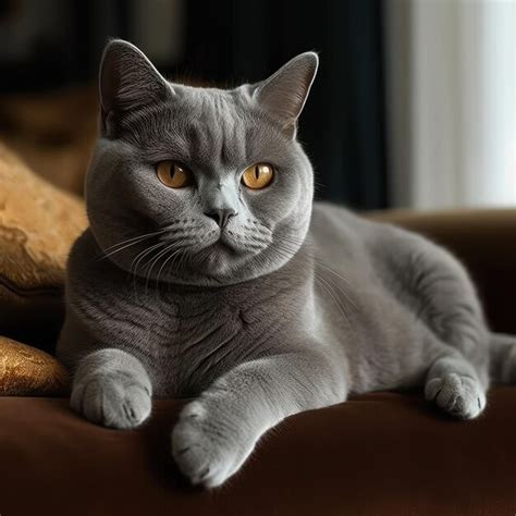 Premium Ai Image British Shorthair Cat