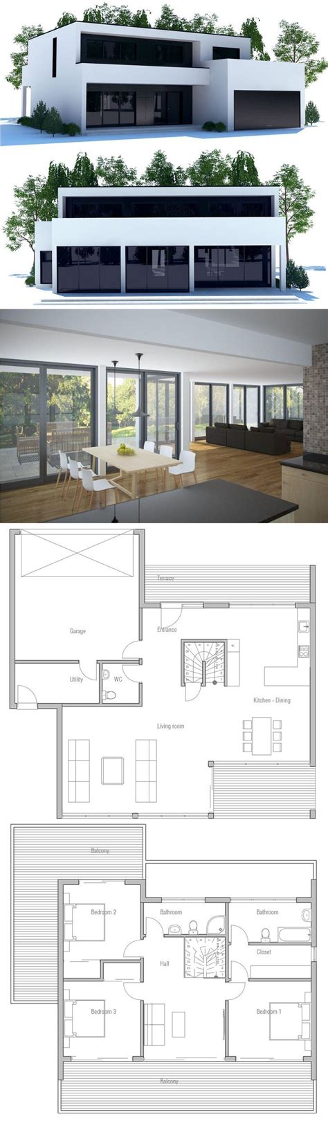 Minimalist Modern House Plans House Plans Modern Minimalist Plan ...