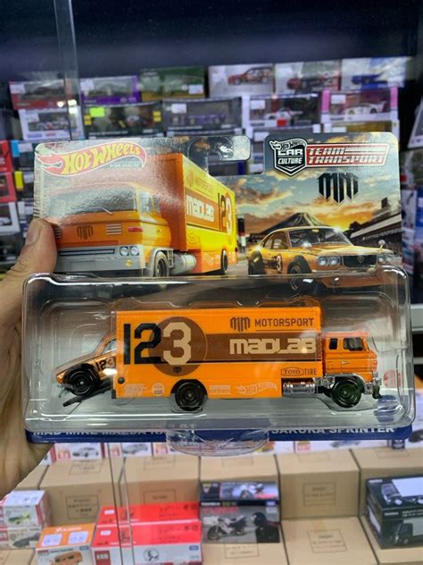 最新日本空運到港現貨Hotwheels Hot Wheels Premium Metal Real Riders Car Culture Team Transport 58 Mad