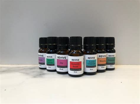 Essential Oil Comparison Chart Revive Essential Oils Essential Oil