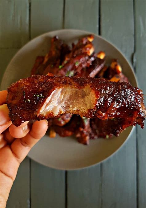 Red Wine Braised Honey Pork Ribs Braised Pork Ribs Pork Ribs Honey Pork