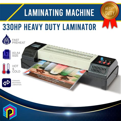 OFFICOM Laminating Machine A3 Size 330HP Heavy Duty Laminator With