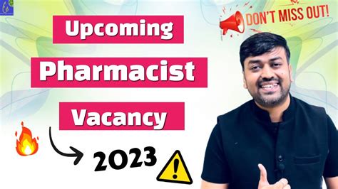 Pharmacist Vacancy 2023 Upcoming Pharmacist Vacancy 2023 Pharma