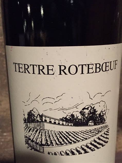 Ch Teau Tertre Roteboeuf Saint Emilion Grand Cru Vertdevin