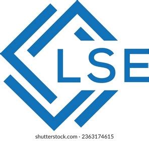 Lse Logo Vector Design Blue Stock Vector (Royalty Free) 2363174615 ...