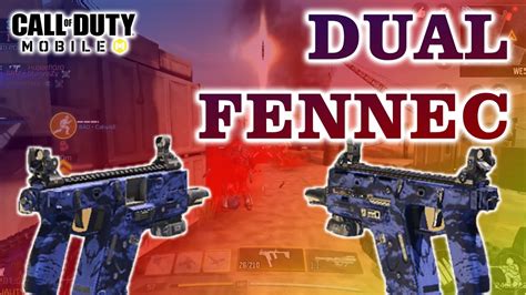 Dual Fennec Gameplay Akimbo Perk Fennec Call Of Duty Mobile YouTube