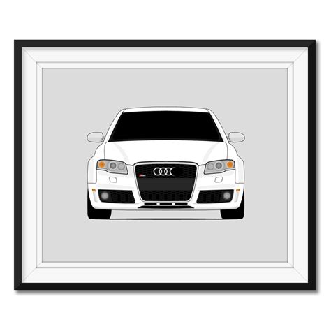 Audi Rs4 B7 2006 2008 Car Poster Audi Rs4 Audi Car Posters