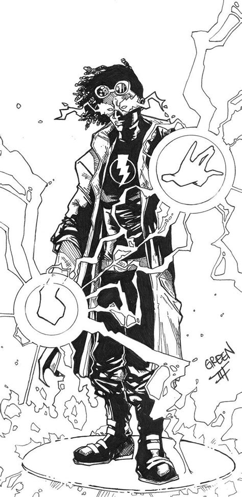 Static Shock Coloring Pages