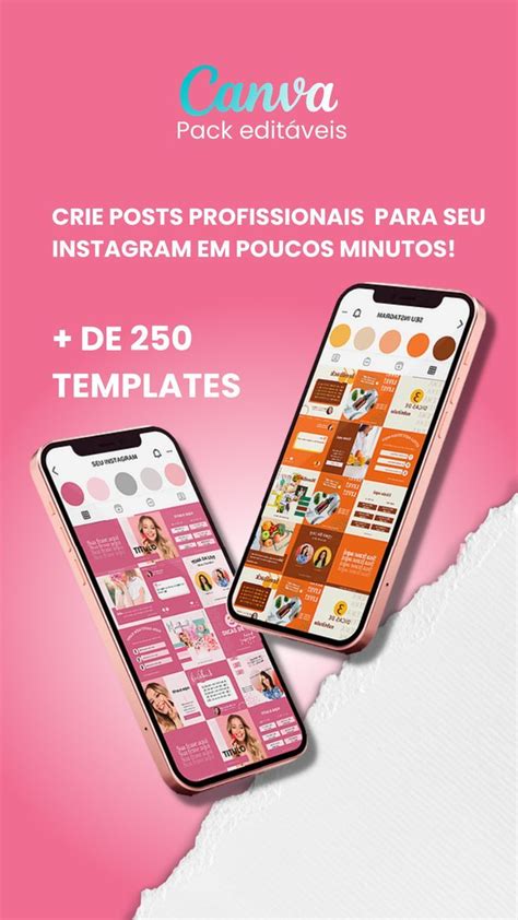 Faça suas artes em 5 minutos usando pack editáveis no canva são