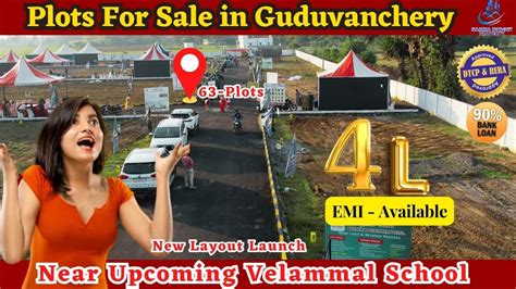 Guduvanchery Plots For Sale Chennai Dtcp Rera Approved Land