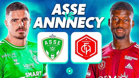 🔴 Saint Etienne Annecy 🔴 Les Verts Dans Leur Élan Asse Fca Ligue 2