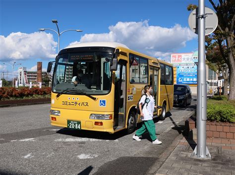 海津市コミュニティーバスおちょぼ稲荷線バスにのってみた あきひこゆめてつどう