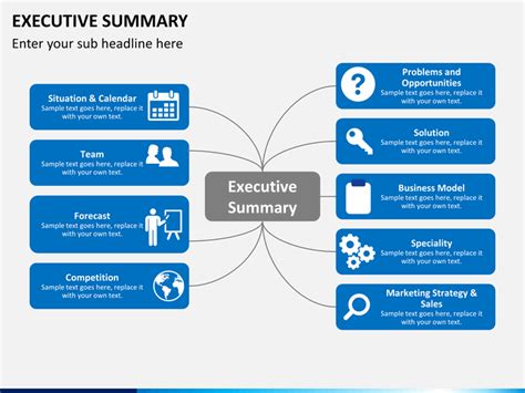 Executive Summary PowerPoint Template | SketchBubble