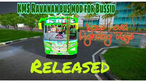 New Kms Ravanan Bus Mod For Bus Simulator Indonesia Youtube