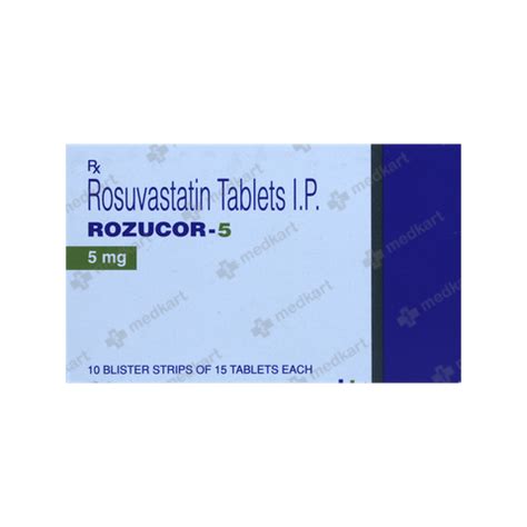 ROZUCOR 5MG TABLET 15'S, Price, Composition & Generic Alternatives ...