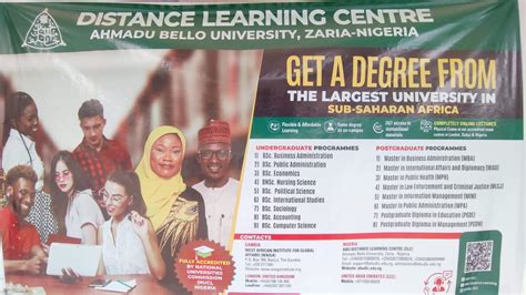 All You Need To Know About Ahmadu Bello University Distance Learning ...