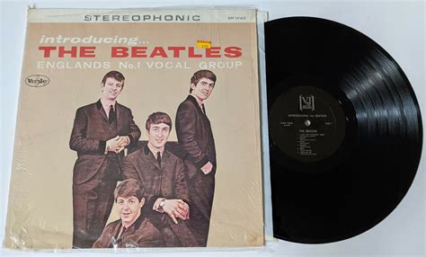 Popsike Introducing The Beatles Vinyl Lp Album Vjlp Vee Jay