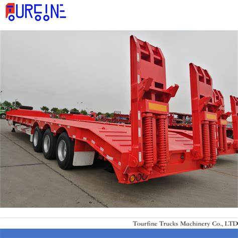 Axle T T T Low Boy Low Bed Trailer For Sale Tourfine The