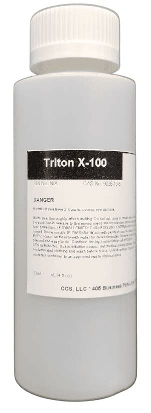 Triton X Surfactant Consolidated Chemical