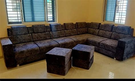 L Shape Corner Sofa Set At Rs 64500 Set L Shape Sofa Set In Mumbai