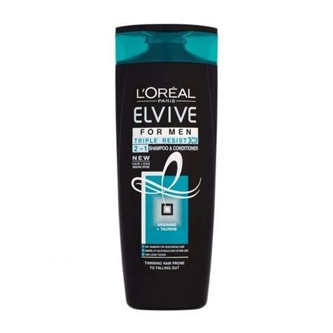 Loreal Elvive For Men Triple Resist 2 In1 Shampoo And Veela Beauty