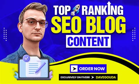 Write A Top Ranking Seo Blog Post Or Article By Davegouda Fiverr