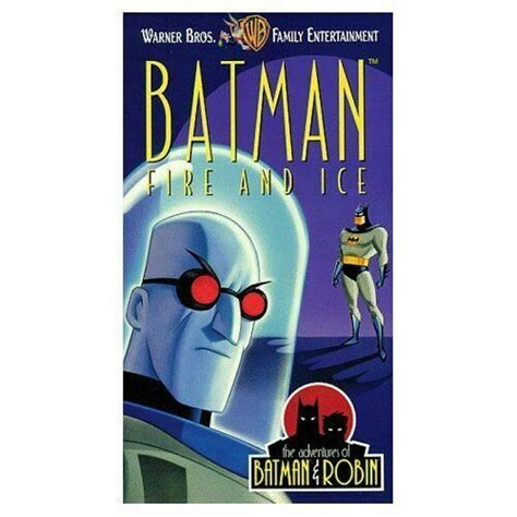 The Adventures Of Batman And Robin Batman Fire And Ice 1997 Vhs